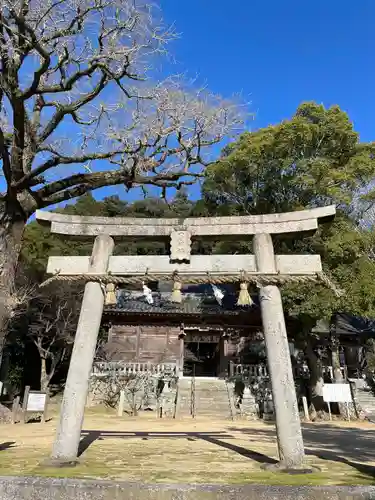 内日神社の鳥居