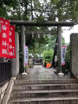 下神明天祖神社の鳥居