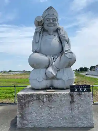 前橋厄除大師 蓮花院の像