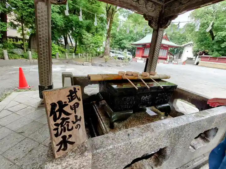 秩父神社の手水舎