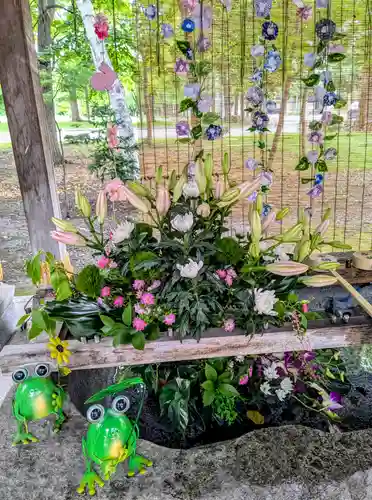 彌彦神社　(伊夜日子神社)の手水舎