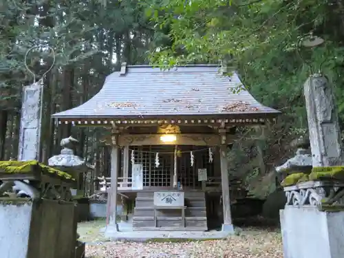 甲斐駒ヶ岳神社の末社