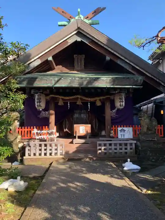 市姫神社の本殿・本堂