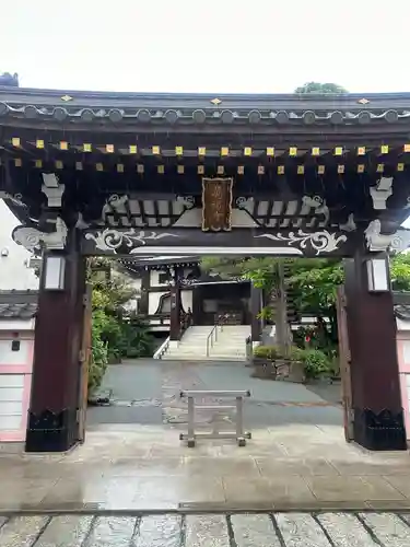 万福寺の山門