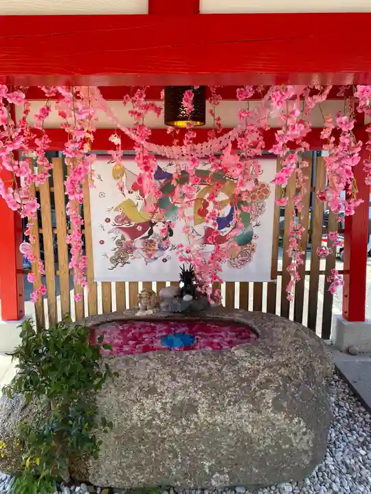 別小江神社の手水舎