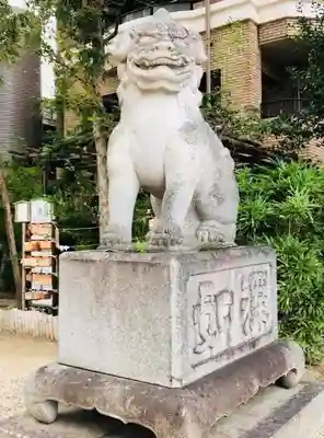 菅生神社の狛犬