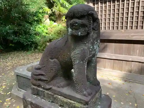 小川神社の狛犬