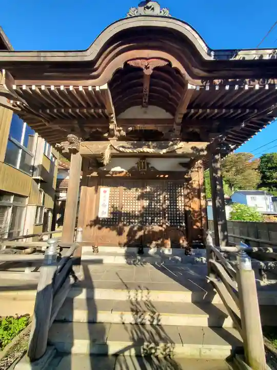 黒猫大明神の本殿・本堂