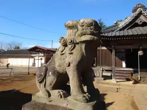 伏木香取神社の狛犬