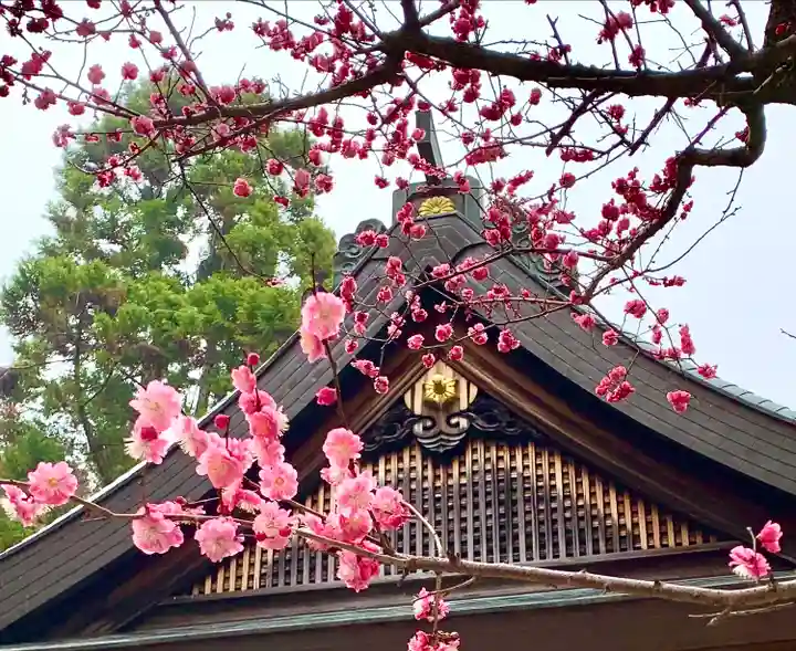 枚岡神社の庭園