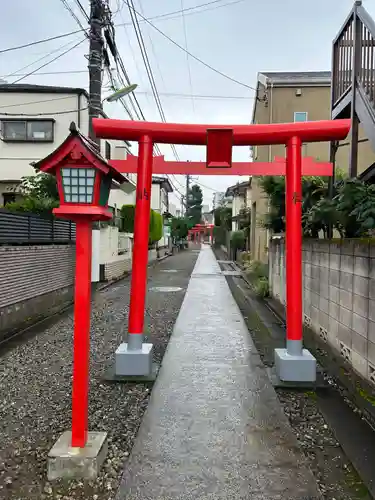 久富稲荷神社の山門・神門