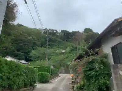 白幡神社の周辺