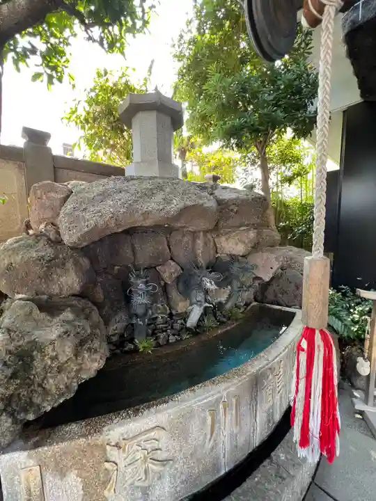 成田山深川不動堂(新勝寺東京別院)の手水舎