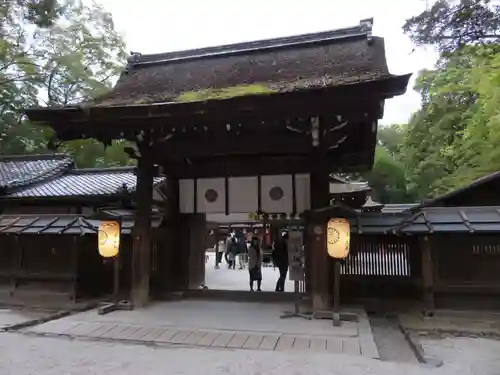 河合神社（鴨川合坐小社宅神社）の山門・神門