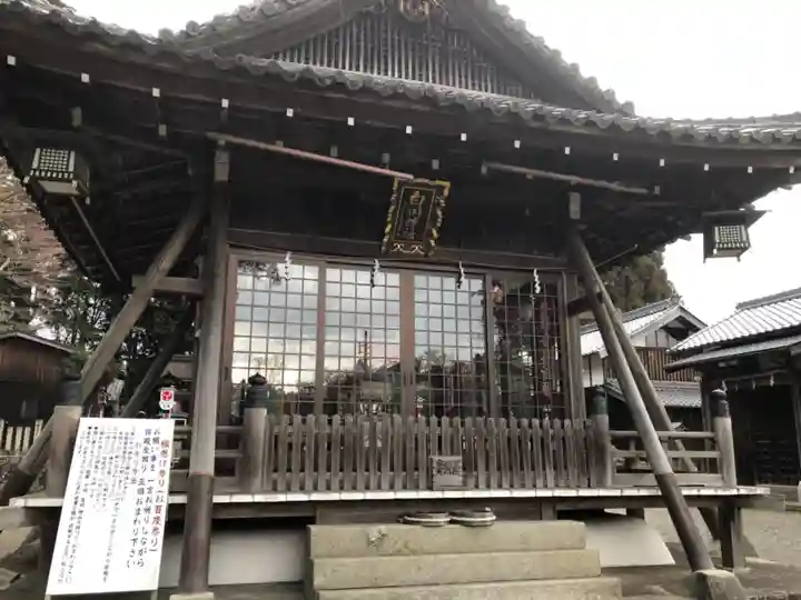 白川神社の本殿・本堂