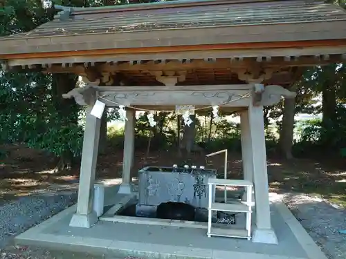 朝日森天満宮の手水舎