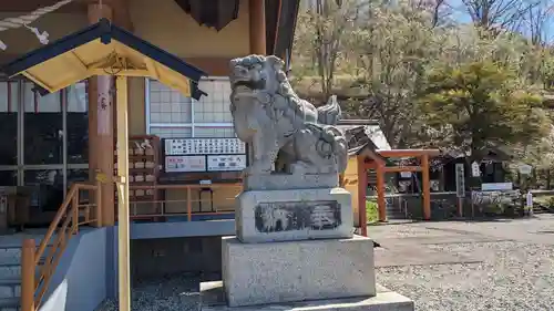 浦幌神社・乳神神社の狛犬