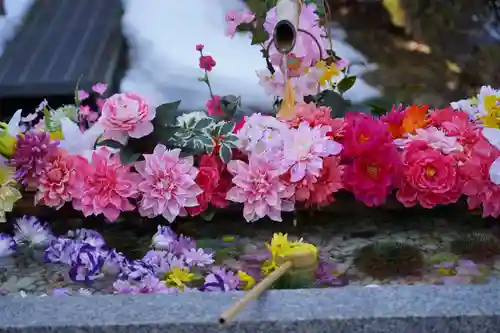 陽林寺の手水舎