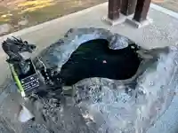 月寒神社の手水舎