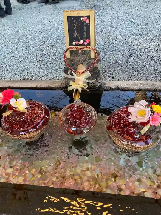 川越熊野神社の手水舎