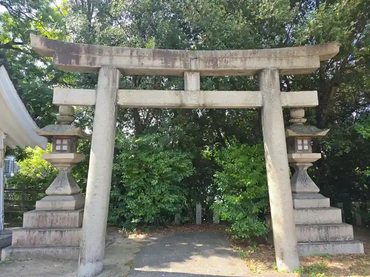 大江神社の鳥居