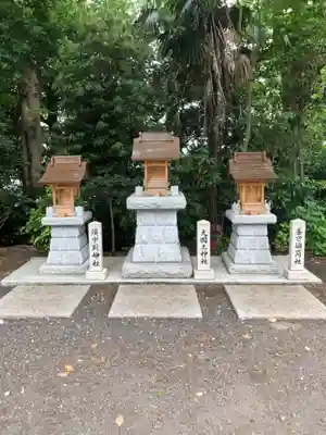 所澤神明社の末社・摂社