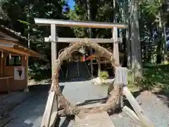 白水常盤神社の鳥居