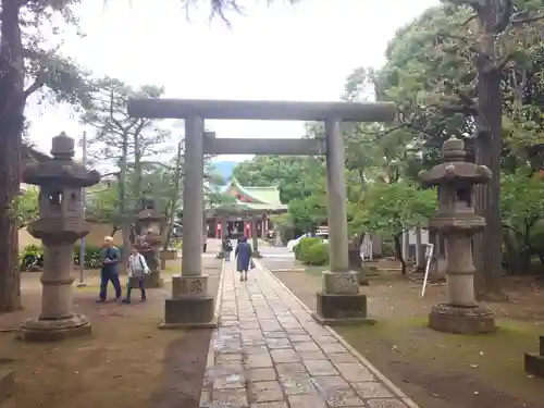 品川神社の鳥居