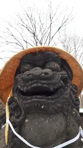 札幌諏訪神社の狛犬