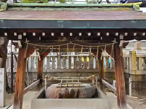 柳原蛭子神社（柳原えびす神社）の手水舎
