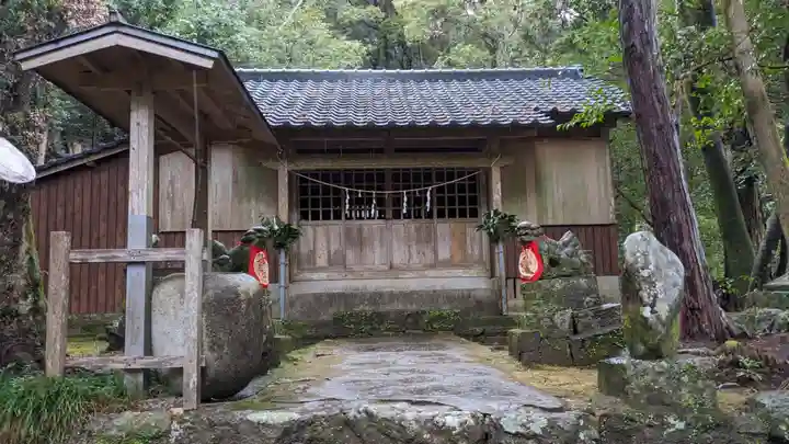 日吉神社(竹林寺境内摂社)の本殿・本堂