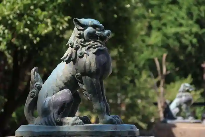 神炊館神社 ⁂奥州須賀川総鎮守⁂の狛犬
