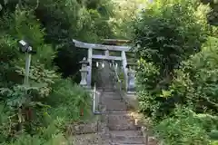 大六天麻王神社の鳥居