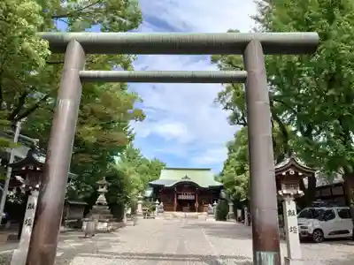 溝旗神社（肇國神社）の鳥居