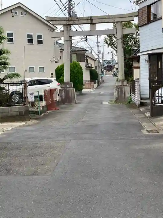 真土神社の鳥居