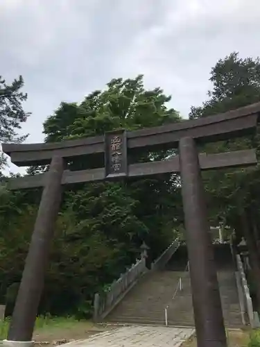 函館八幡宮の鳥居