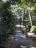 神戸神舘神明社の鳥居