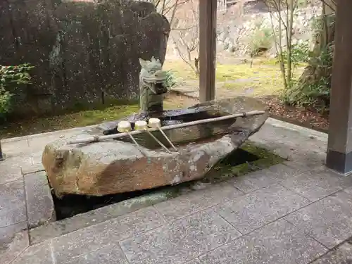大智寺の手水舎