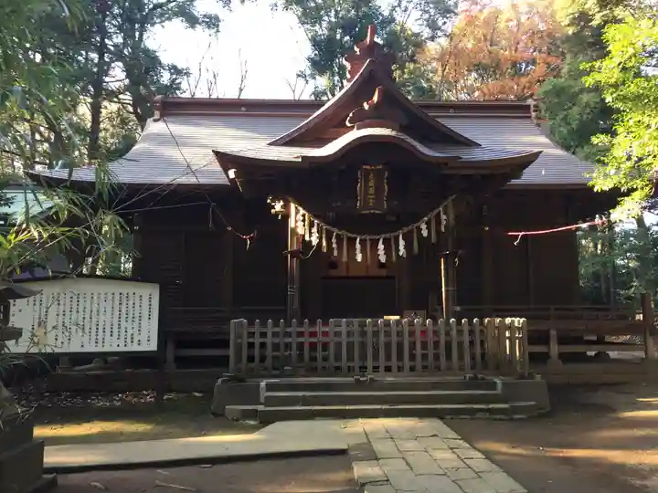氷川女體神社の本殿・本堂