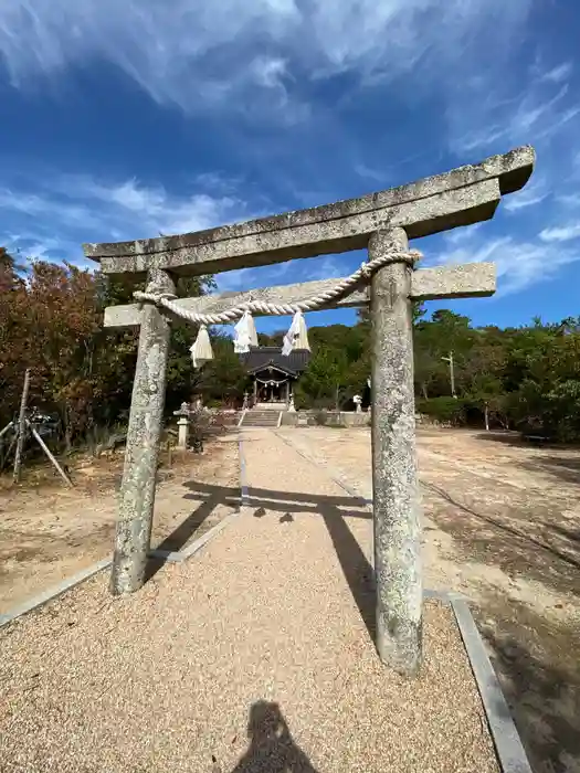 周防國総社宮 佐波神社の鳥居