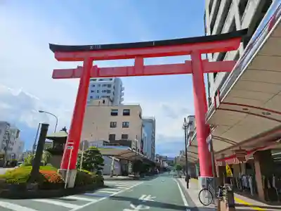 静岡浅間神社の鳥居