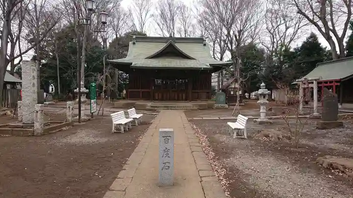 上町氷川神社の本殿・本堂