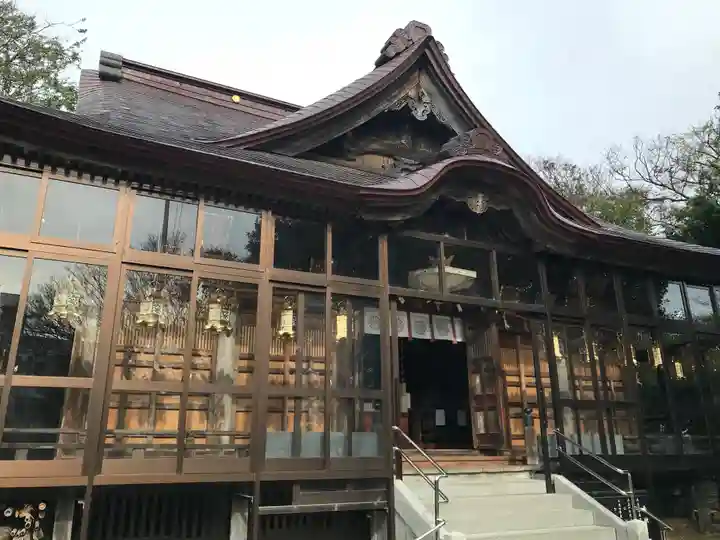 羽咋神社の本殿・本堂