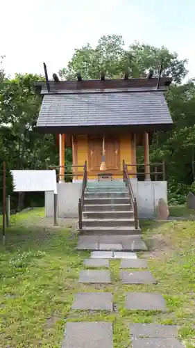 中ノ沢神社の本殿・本堂
