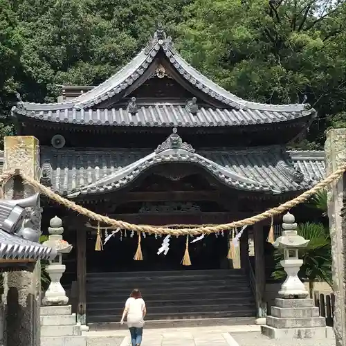 赤穂八幡宮の本殿・本堂