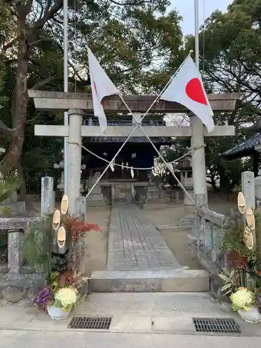 八幡社（東）の鳥居