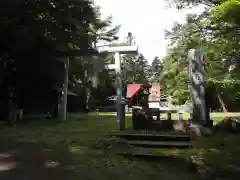 網走護国神社の鳥居