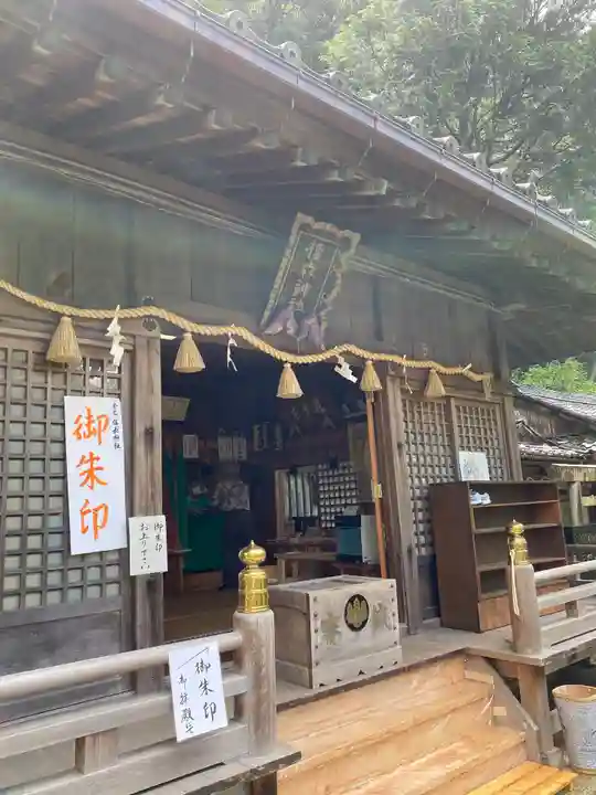 橿森神社の本殿・本堂