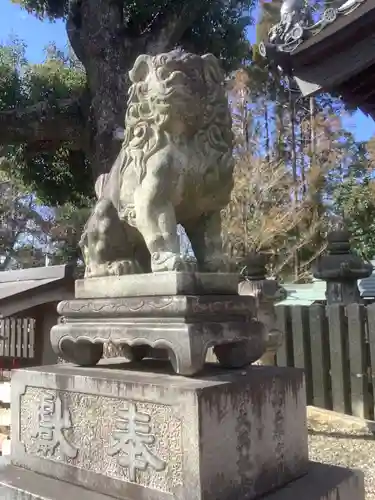 片山神社の狛犬