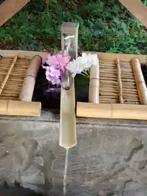 網戸神社の手水舎